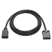 Кабель HDMI-совместимый с разъемами типа Е и типа А для автомобиля, HD видеокабель типа E для разъема HDMI-совместимый шнур адаптера для автомобиля