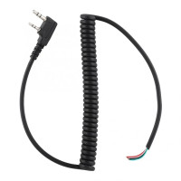 Кабель для рации Baofeng UV5R, Kenwood, TK-240, 2 pin, 4 провода