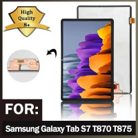 11,0 "новый оригинальный ЖК-дисплей для Samsung Galaxy Tab S7 SM-T870 T875 T876B, ЖК-дисплей, сенсорный экран, дигитайзер, панель в сборе