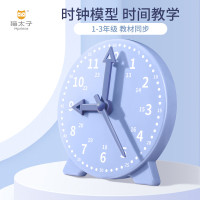 猫太子时钟模型 三针联动款钟表模型10CM 三层计数两时钟厂家直销