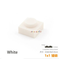 Конструктор детский тонкий 1x1, 100 шт./лот