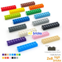 120 шт., Детский конструктор «сделай сам», 2 х8 точек