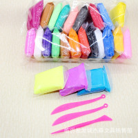 泥公馆鼓包轻粘土彩色橡皮泥太空泥儿童美术DIY轻彩泥