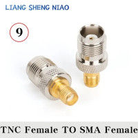 1 шт. штекер SMA-TNC и гнездовой разъем BNC в SMA RF коаксиальный адаптер тестовый преобразователь из латуни F мама в SMA штекер