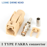 Коаксиальный кабель FAKRA с разъемом типа «мама» для автомобиля