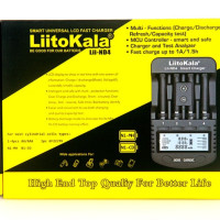 Зарядное устройство LiitoKala Lii-ND4, с ЖК-дисплеем