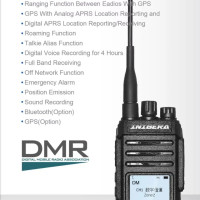 DMR-928 UHF/VHF двухсторонняя DMR радиостанция 10 Вт IP68