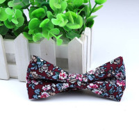 Модные галстуки-бабочки с цветочным принтом, хлопковые галстуки-бабочки, галстуки для мужчин, для свадьбы, вечеринки, делового костюма, красочные галстуки-бабочки