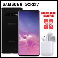 Смартфон Samsung Galaxy S10 Поддержка 2 SIM-карт, 8/128 ГБ, черный