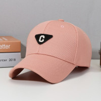 Новая хлопковая Солнцезащитная шляпа C family с перевернутым треугольным логотипом, кепка, модная брендовая бейсболка, Повседневная Солнцезащитная шляпа