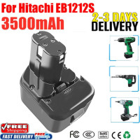 Аккумуляторная батарея Battool 12 В для Hitachi EB1212S, 3500 мАч, 12 В, EB1220BL, EB1214S, WR12DMR, CD4D, DH15DV, C5D