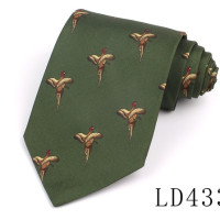 Мужской галстук с принтом Классический мужской галстук с животным принтом модный галстук шириной 9 см для жениха Вечерние