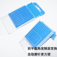 I6CV塑料盒磨头钻头盒子格子多功能收纳盒格子盒子收纳10格塑料多