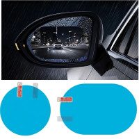 2 шт. для всех размеров автомобиля грузовика зеркало заднего вида непромокаемая пленка Водонепроницаемая противотуманная зеркальная защита от дождя
