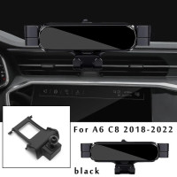 Автомобильный держатель для телефона Audi A6 C7 C8 A7 Sportback 4G 4K автомобильный Стайлинг кронштейн GPS подставка вращающаяся поддержка Мобильные аксессуары