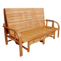 竹沙发折叠沙发床竹床双人床午休床午睡床简易实木床竹子凉床代货