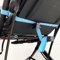 婴儿车配件手推车靠背调节带尼龙加厚扣具无级伞车配件通用带防滑