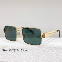 Классические Дорожные женские модные солнцезащитные очки в винтажном стиле CL40237U роскошные дизайнерские женские солнцезащитные очки в металлической прямоугольной оправе