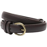 Кожаный ремень Простой дизайн ремень тонкий ремень женский свитер пальто небольшой пояс Модный Универсальный простой пояс