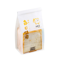 GPW5吐司面包包装袋卷边鲜烤元气招牌大450克250土司切片自封袋子