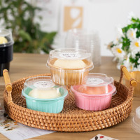 GPW5蜜桃雪媚娘包装盒子屁桃大福西点盒独立包装单个装蛋糕烘焙打