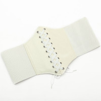 Женский корсет, пояс, готический Модный женский корсет из искусственной кожи на шнуровке, пояса, винтажный корсет для похудения, черный широкий пояс для девушек