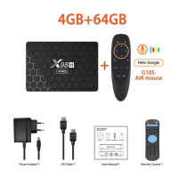 ТВ-приставка Android 12 X98H Pro Smart TV Box 4G 64G