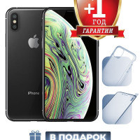 Смартфон Apple iPhone XS_ 4/256 ГБ, черный, Восстановленный