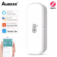 Датчик температуры и влажности Tuya ZigBee Wi-Fi, 3В LR03, Alexa, Google Home, в ассортименте