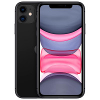 Смартфон Apple iPhone 11 64GB Black 4/64 ГБ, черный