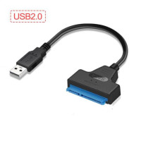 SATA к USB 3,0/2,0 кабель до 6 Гбит/с для 2,5 дюймового внешнего жесткого диска SSD