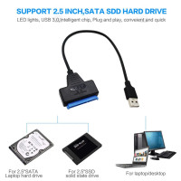 USB 3,0 2,0 SATA 3 кабель адаптер Sata к USB 3,0 до 6 Гбит/с