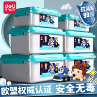 得力YC150超轻粘土抗菌安全12 36色小学生橡皮泥儿童彩泥24色黏土