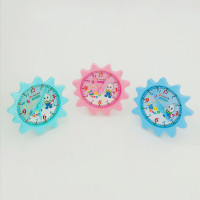 批发新款小太阳钟点学习器钟面学习器儿童早教教具认知时间学习