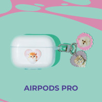 Чехол coverover на Apple Airpods Pro / аирподс про / Прозрачный, силиконовый, противоударный.