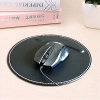 皮革鼠标垫 电脑周边 文具办公桌面用鼠标垫  皮质护腕垫工厂