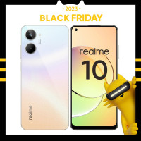 Смартфон realme Realme 10 4G 8/256 ГБ, белый