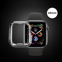 Защитный силиконовый чехол для Apple watch 4/5/6/SE, 44 mm, бампер на часы Apple watch 44 мм (противоударный кейс для экрана на Эпл вотч 44mm)