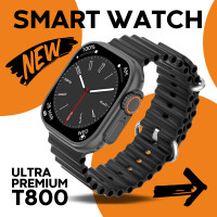 Умные часы SmartWatch ULTRA PRENIUM T800, Черный