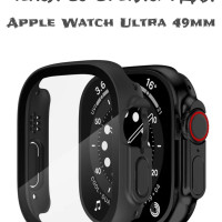 Чехол со стеклом для Apple Watch Ultra 49 мм черный