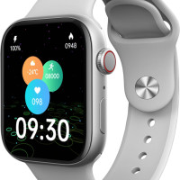 Умные смарт часы Smart Watch X7 Pro детские часы смарт вотч c сенсорным экраном, Электронные наручны часы 45 мм, Серебро