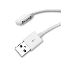 Магнитная зарядка USB кабель для смарт- умных- детских- часов (4 pin)