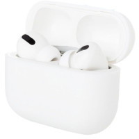 Чехол для наушников airpods pro, белый