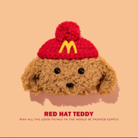 Силиконовый чехол для наушников Apple AirPods Pro и AirPods Pro 2 (2022) плюшевый мишка чехол для наушников