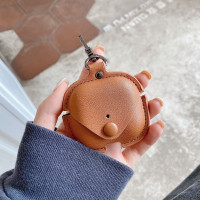 Чехол для AirPods 3, кожаный футляр для наушников