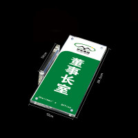 大量现货双面亚克力科室牌 可更换办公室部门标识牌 批量门牌
