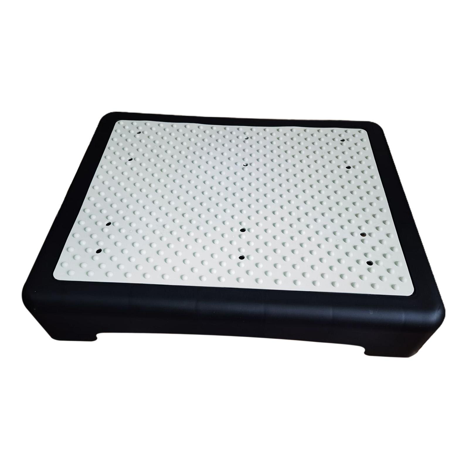 Stepping Stool Anti Slip Step Riser Half Step Platform Mobility Step Stool for Elderly Disabled Chair Toilet Bed