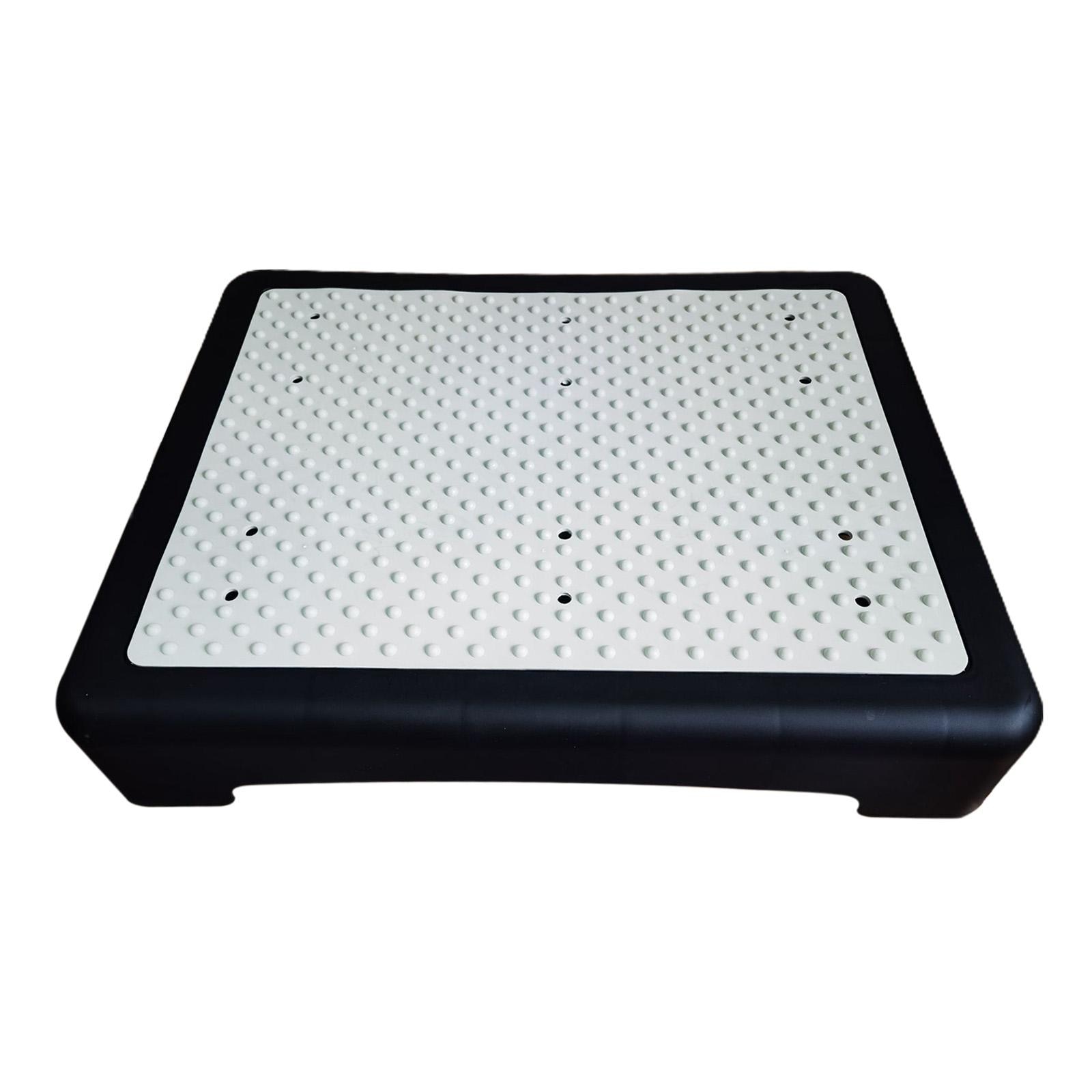 Stepping Stool Anti Slip Step Riser Half Step Platform Mobility Step Stool for Elderly Disabled Chair Toilet Bed