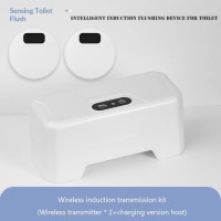 Автоматическая кнопка Слива туалета, индукционный флюзер для туалета, внешний инфракрасный смыв, комплект умного дома, умный датчик Слива туалета