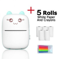 Миниатюрный Термопринтер для этикеток RYRA, умный карманный портативный фотопринтер для телефона, беспроводной Bluetooth клейкий мини-принтер с принтом